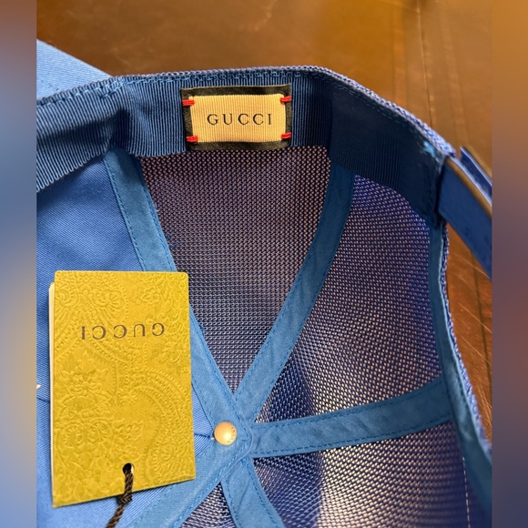 New Authentic Gucci Logo Baseball Hat Size L - Picture 11 of 16